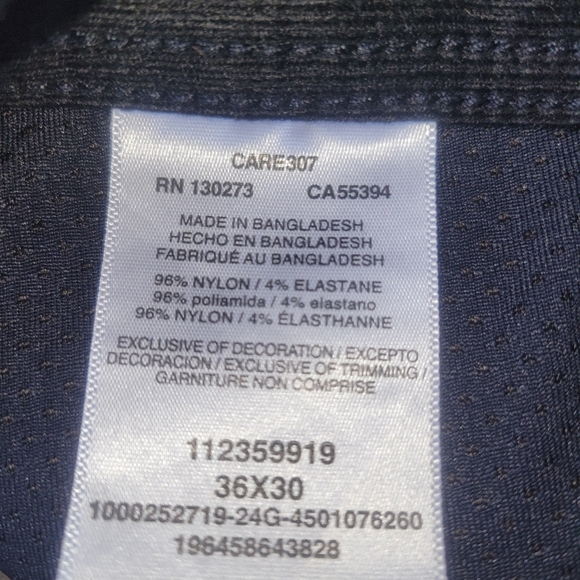 Wrangler Outdoor All Terrain Cargo Pants Size 36x30 - Khaki Gray Hiking - Picture 5 of 9